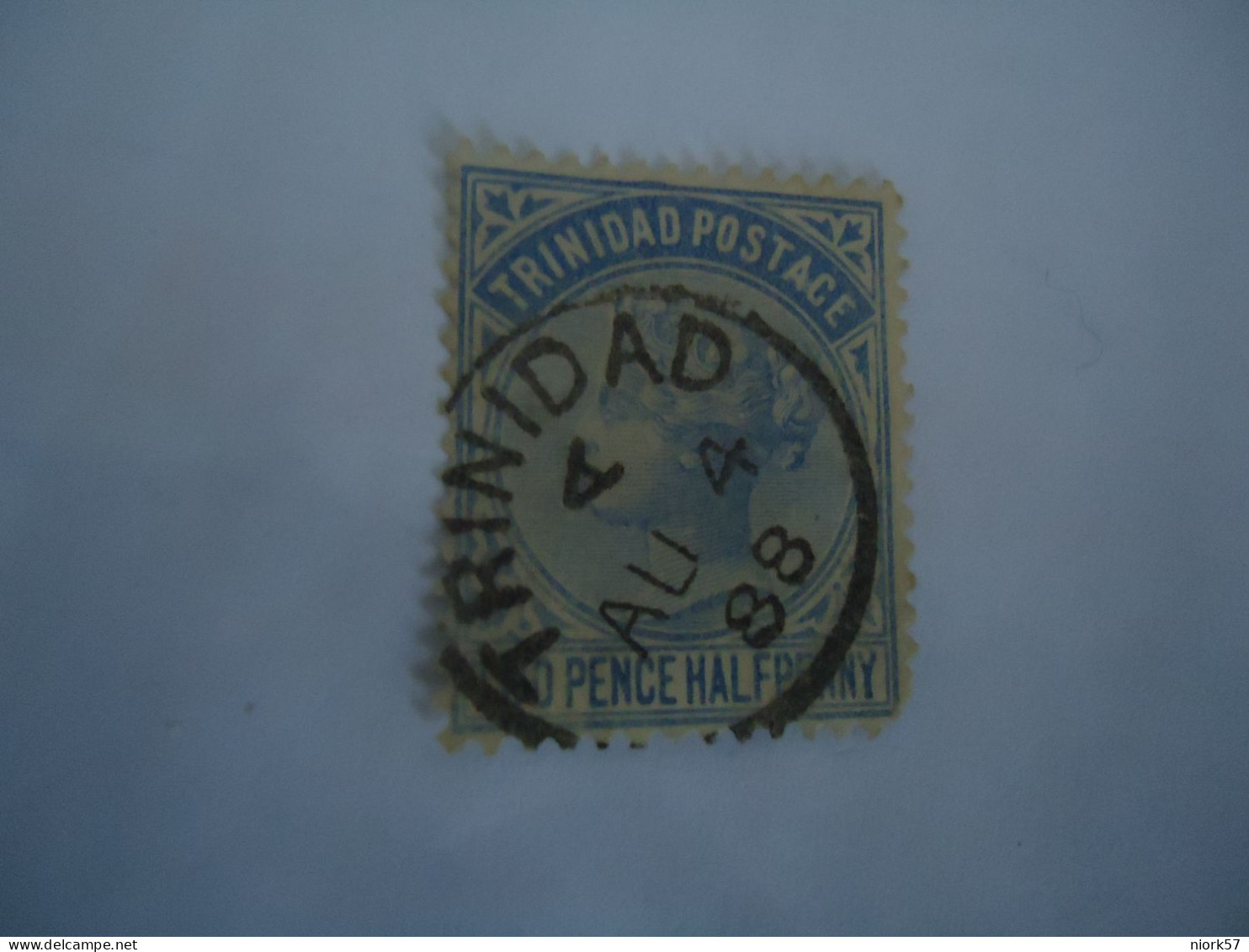 TRINIDAD   USED STAMPS QUEEN 1883  WITH POSTMARK  TRINIDAD 1888 - Trinidad Y Tobago