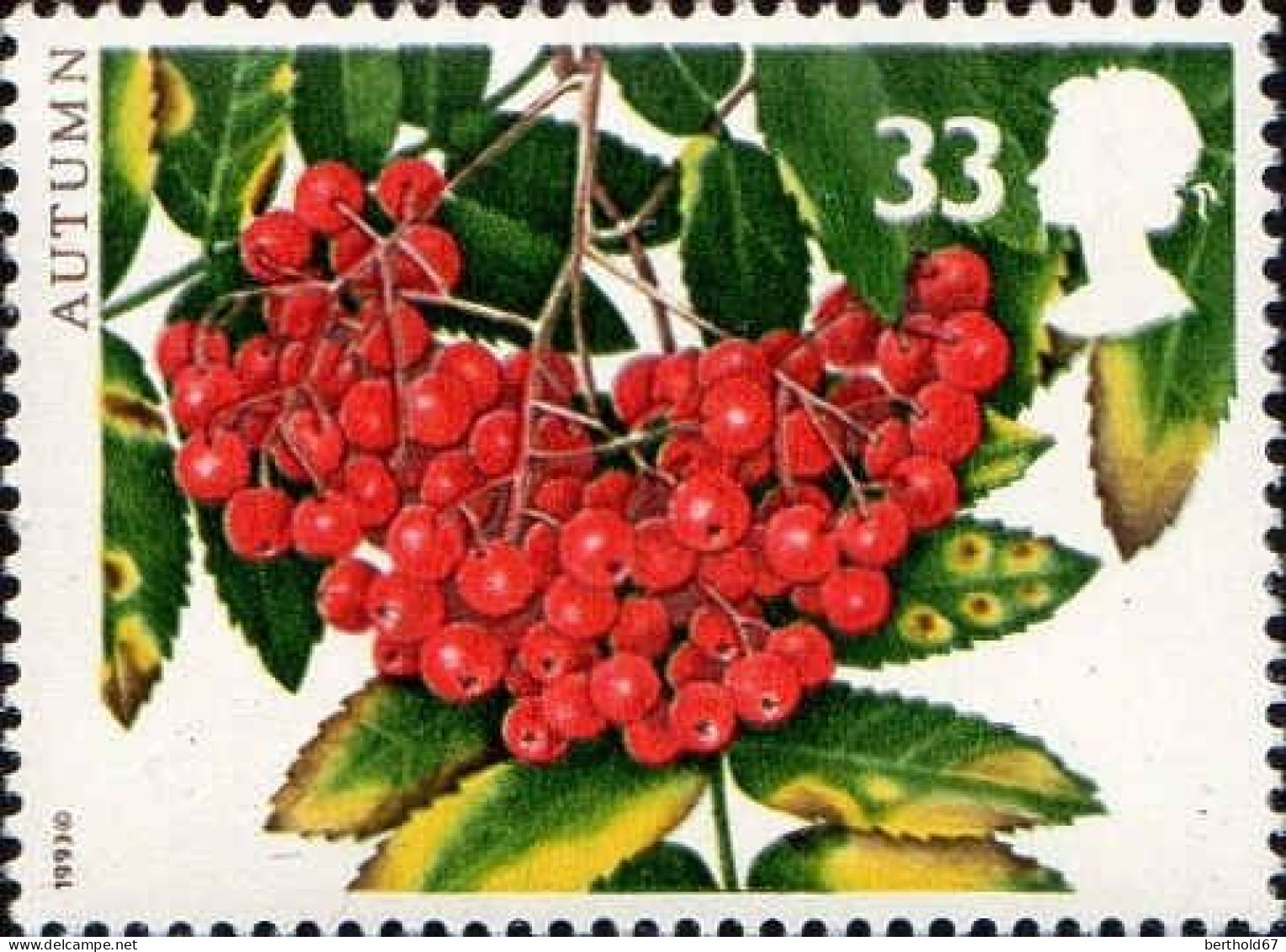 GB Poste N** Yv:1692/1696 Fruits De L'automne - Unused Stamps