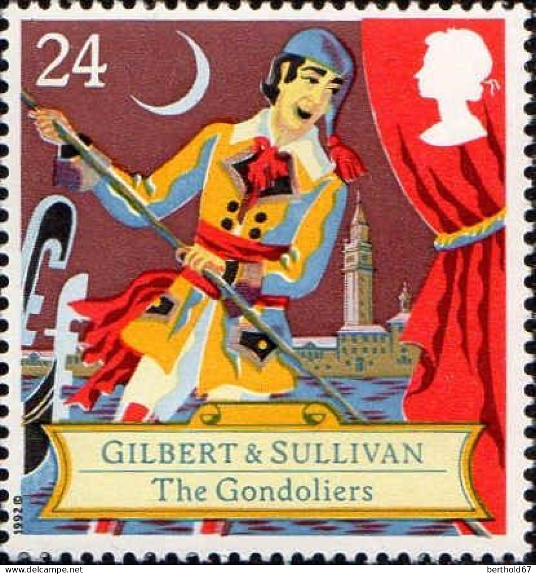 GB Poste N** Yv:1628/1632 Sir Arthur Sullivan Compositeur - Unused Stamps