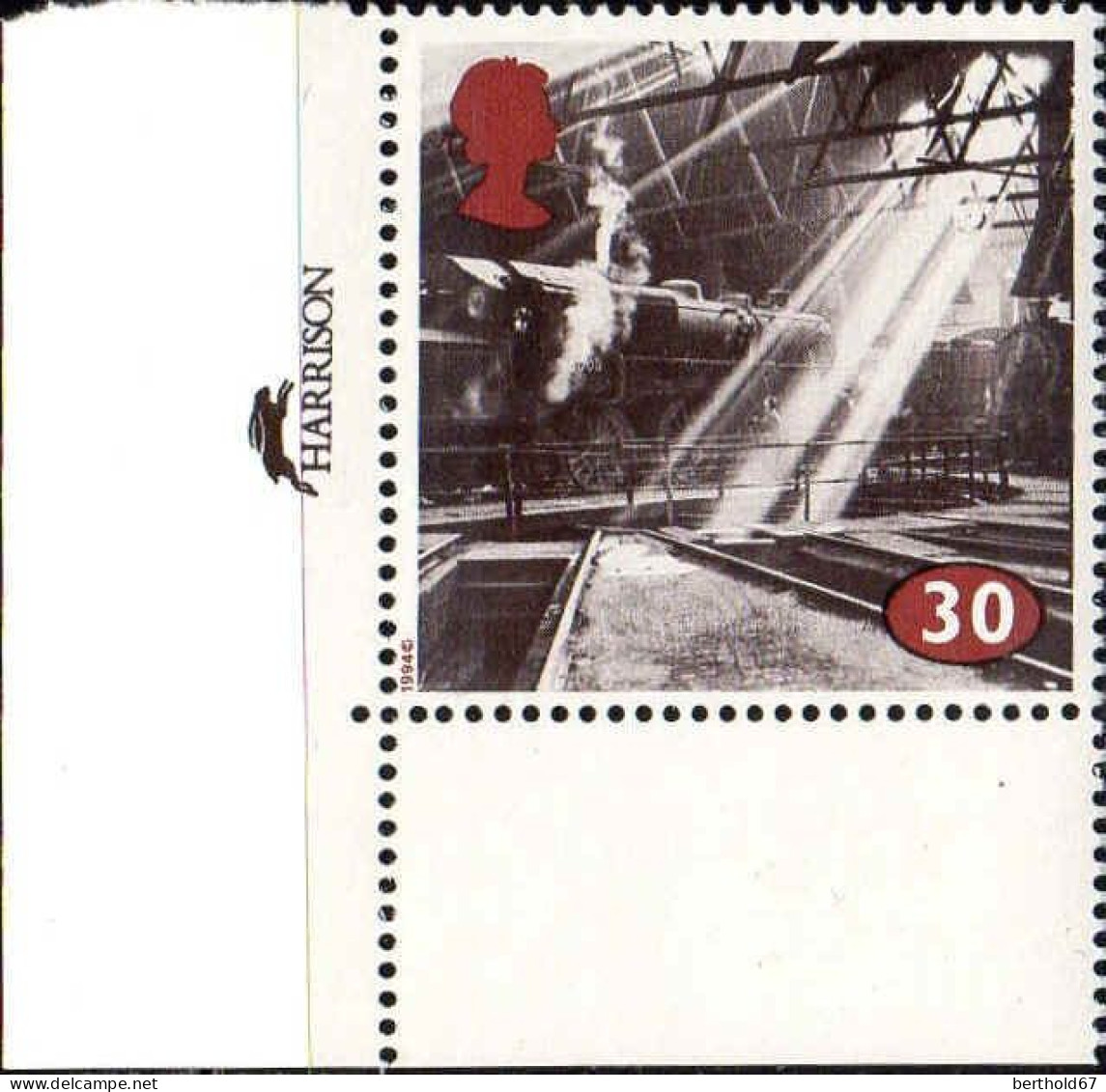 GB Poste N** Yv:1733/1737 Chemin De Fer Midland Railway Coin D.feuille - Unused Stamps