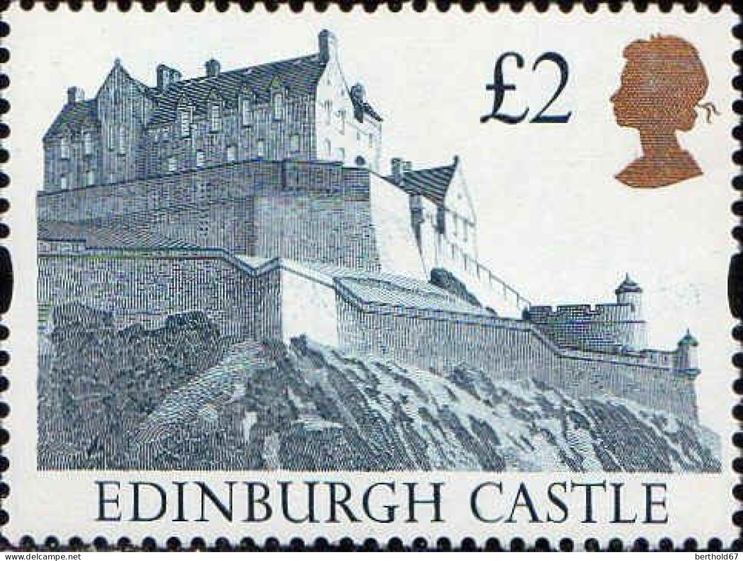 GB Poste N** Yv:1615/1618 Châteaux Britanniques - Unused Stamps
