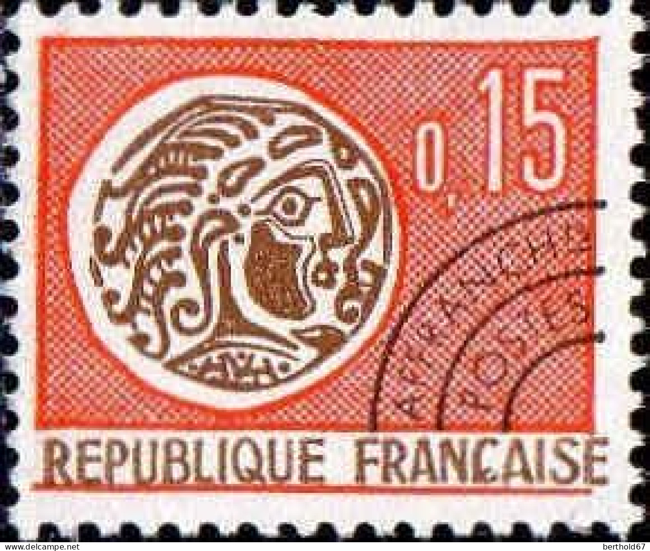 France Préo N** Yv:124 Mi:1558 Monnaie Gauloise - 1964-1988