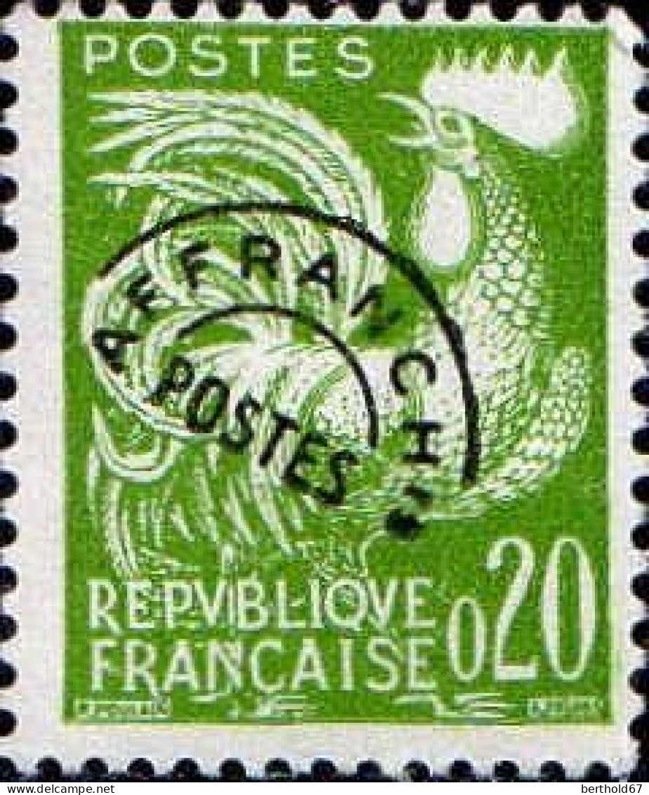 France Préo N* Yv:120 Mi:1303 Coq Gaulois (Trace De Charnière) - 1953-1960