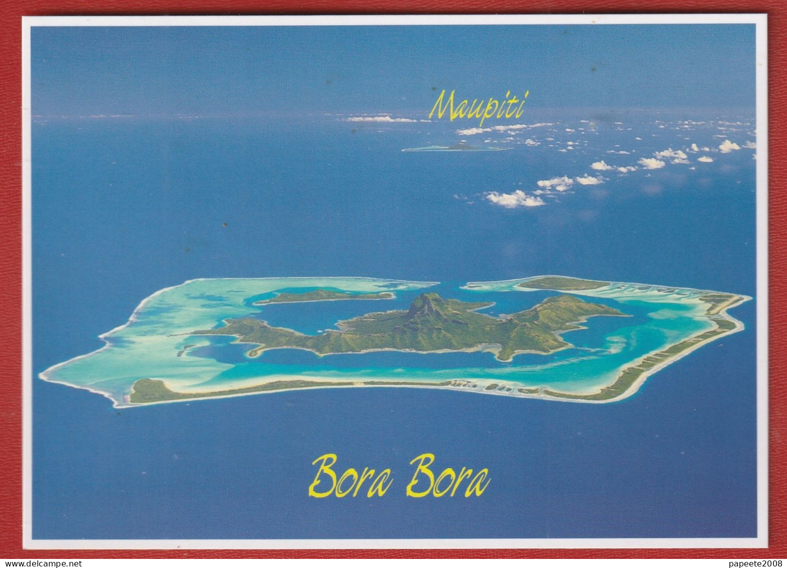 Polynésie Française / Bora Bora - Vue Aérienne 917 - Polynésie Française