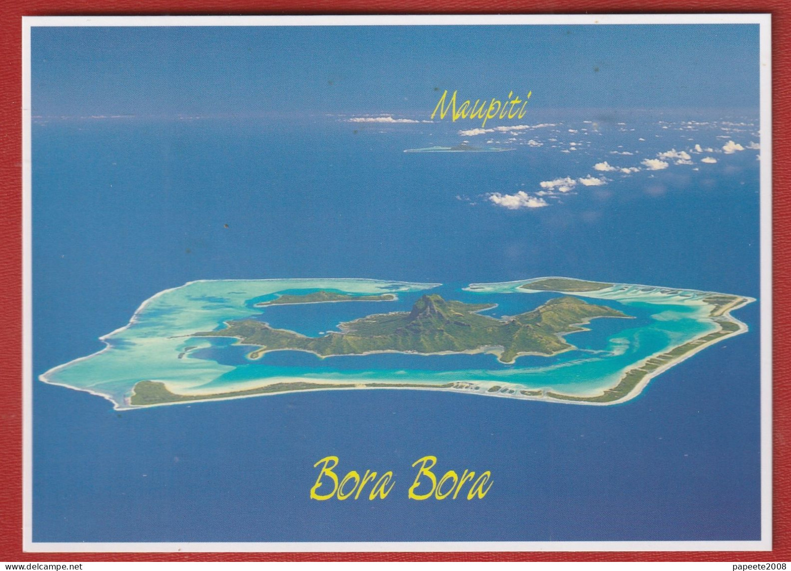 Polynésie Française / Bora Bora - Vue Aérienne 917 - Frans-Polynesië