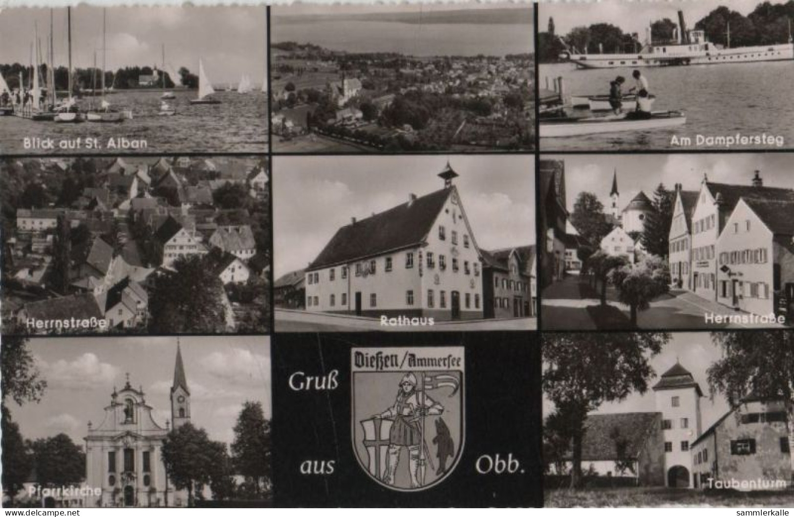 72189 - Diessen - U.a. Rathaus - Ca. 1960 - Diessen