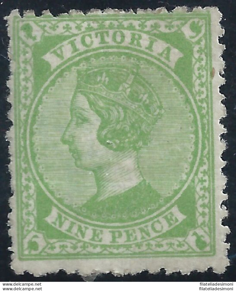 1890-98 Victoria - Yvert N. 106 - MLH* - Otros & Sin Clasificación