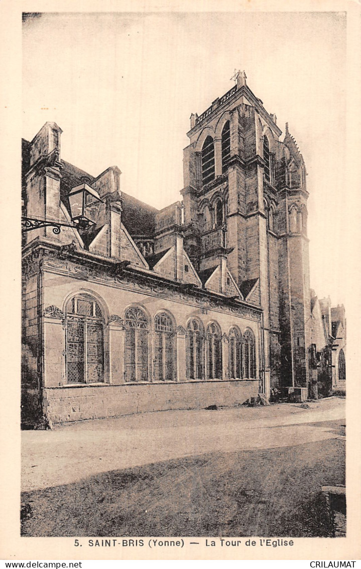 89-SAINT BRIS-N°T5233-A/0057 - Saint Bris Le Vineux