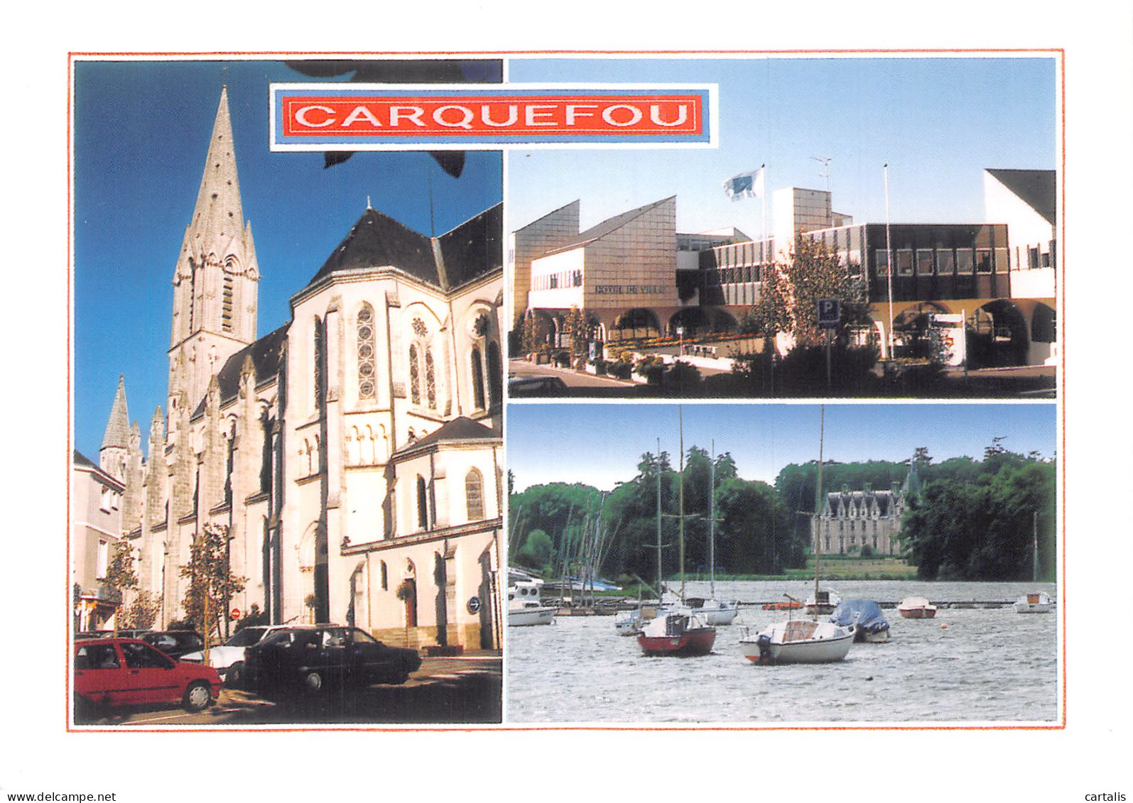 44-CARQUEFOU-N°4296-B/0225 - Carquefou