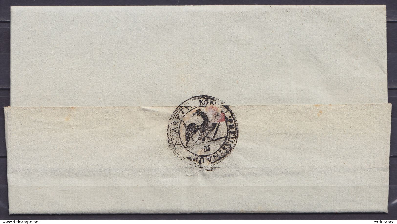 L. Datée 20 Juillet 1815 De LOEWEN (Leuven) En Franchise Pour LOUVAIN - Man. "Militaria" (au Dos: Cachet "KONIG… PREUSS. - 1815-1830 (Periodo Olandese)