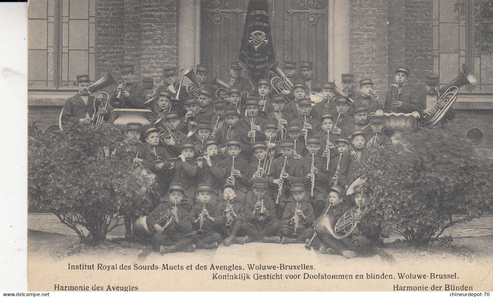 WOLUWE HARMONIE DES AVEUGLES INSTITUT ROYAL DES SOURDS ET MUETS - St-Lambrechts-Woluwe - Woluwe-St-Lambert