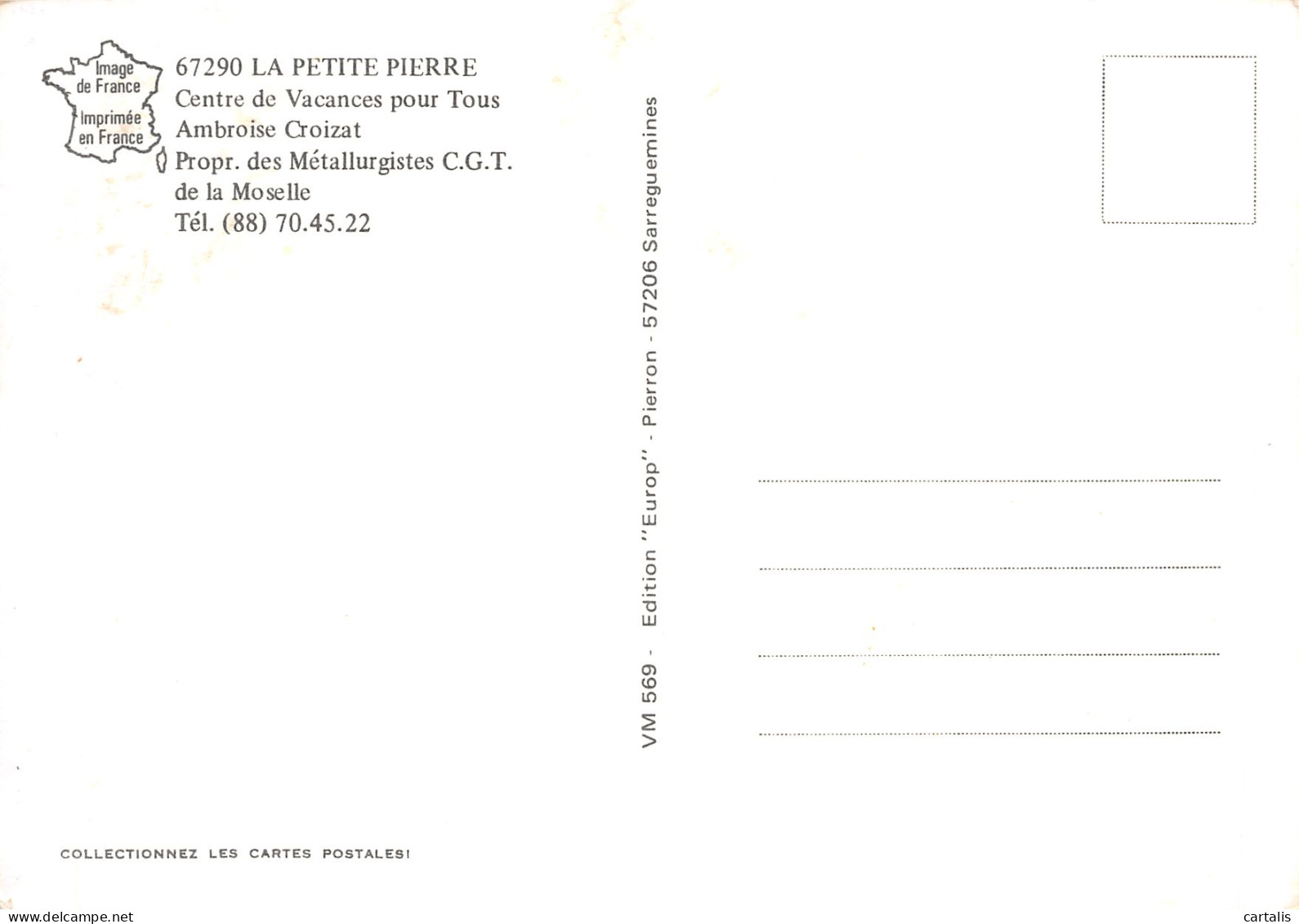 67-LA PETITE PIERRE-N°4299-B/0247 - La Petite Pierre