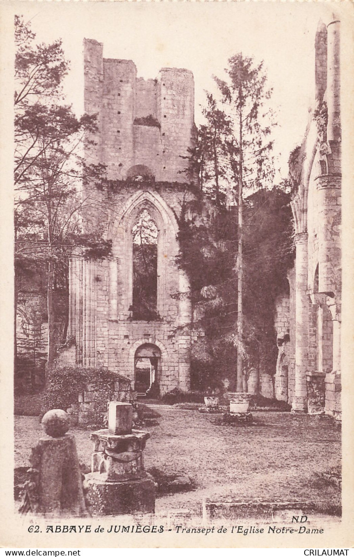 76-JUMIEGES-N°T5237-H/0027 - Jumieges