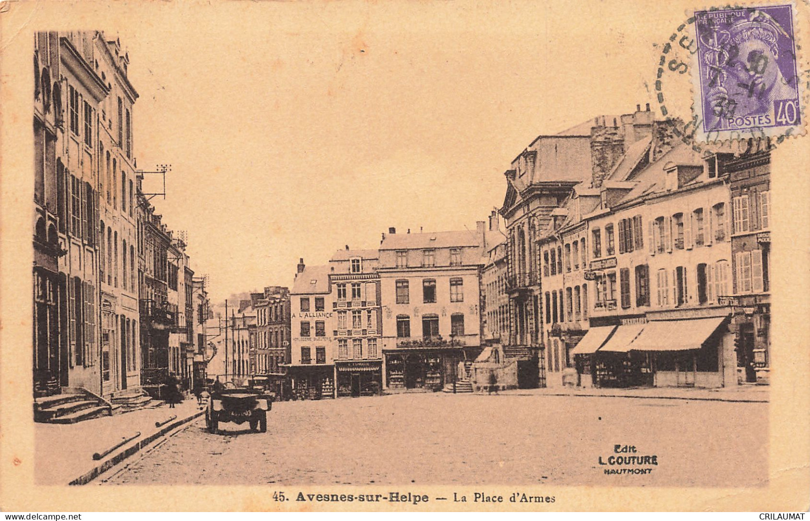 59-AVESNES SUR ELPE-N°T5238-F/0107 - Avesnes Sur Helpe