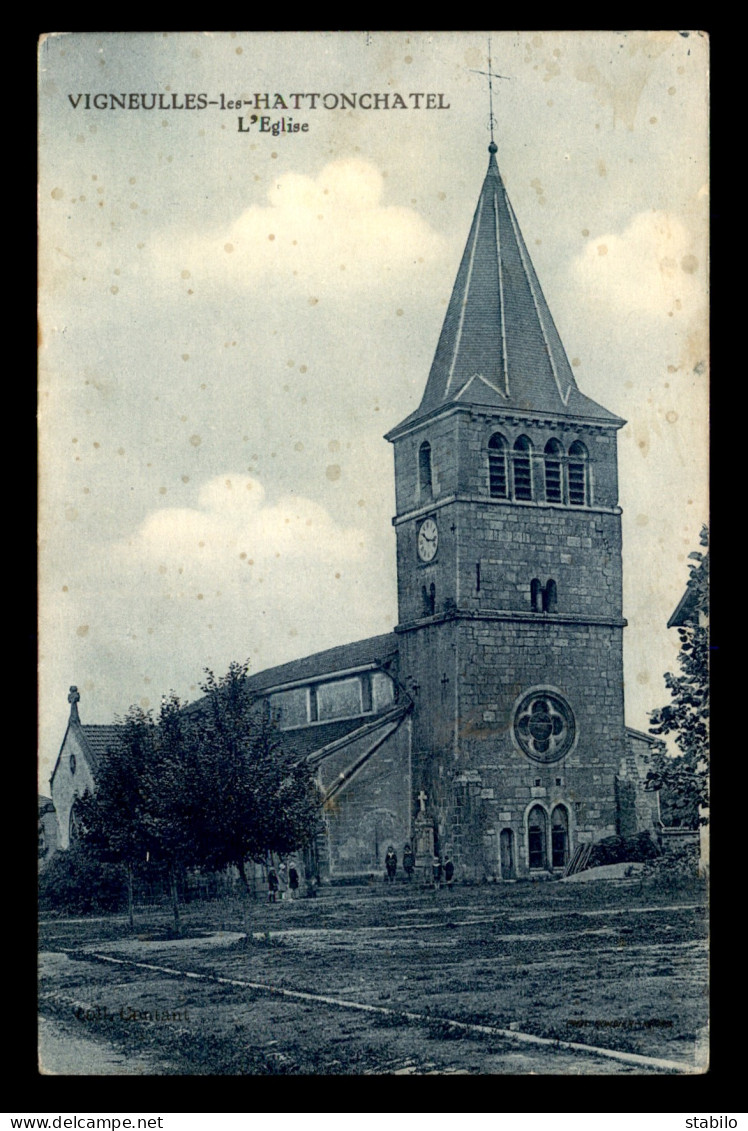 55 - VIGNEULLES-LES-HATTONCHATEL - L'EGLISE - EDITEUR ILLISIBLE - Vigneulles Les Hattonchatel