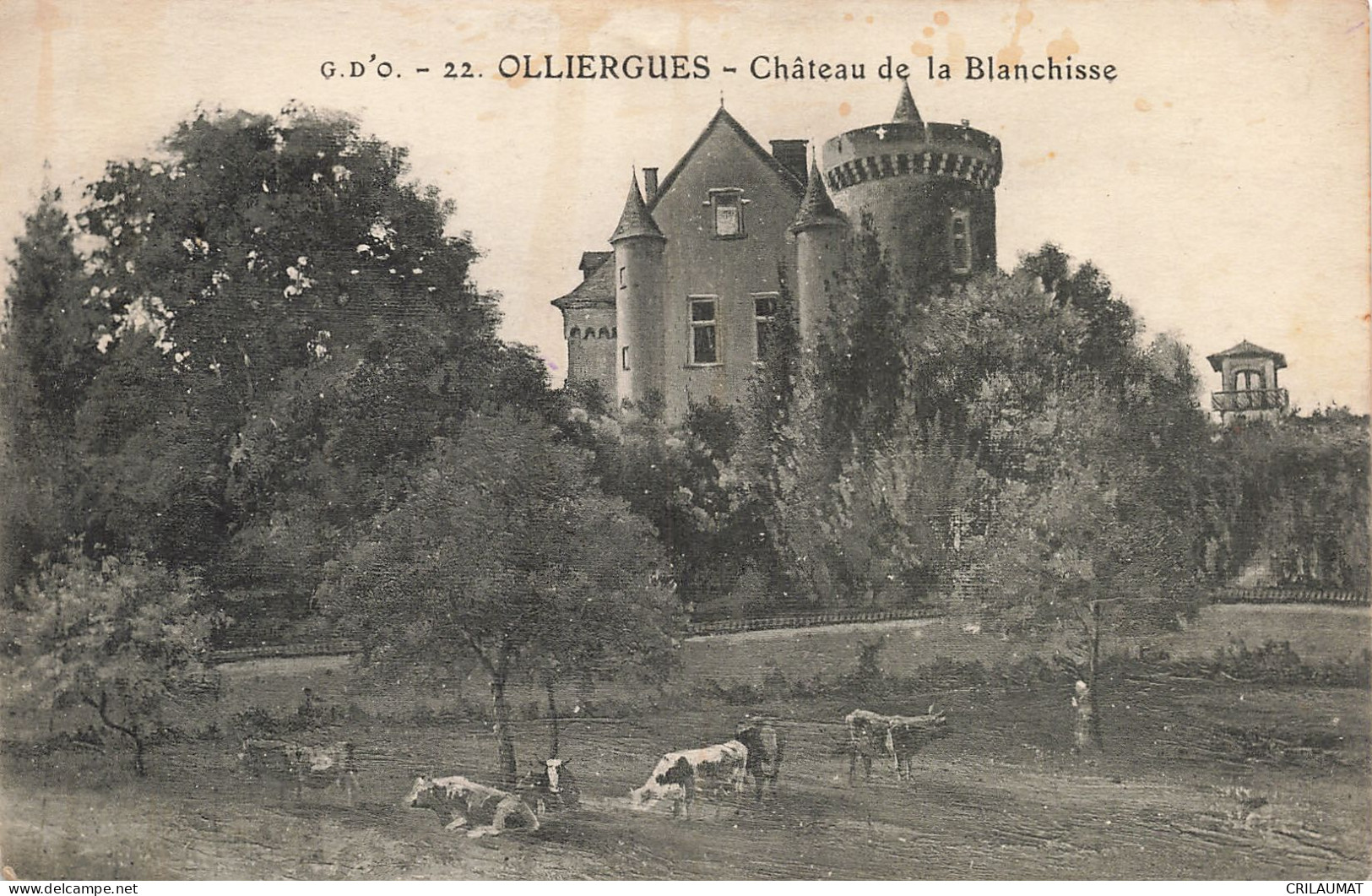 63-OLLIERGUES-N°T5240-A/0281 - Olliergues