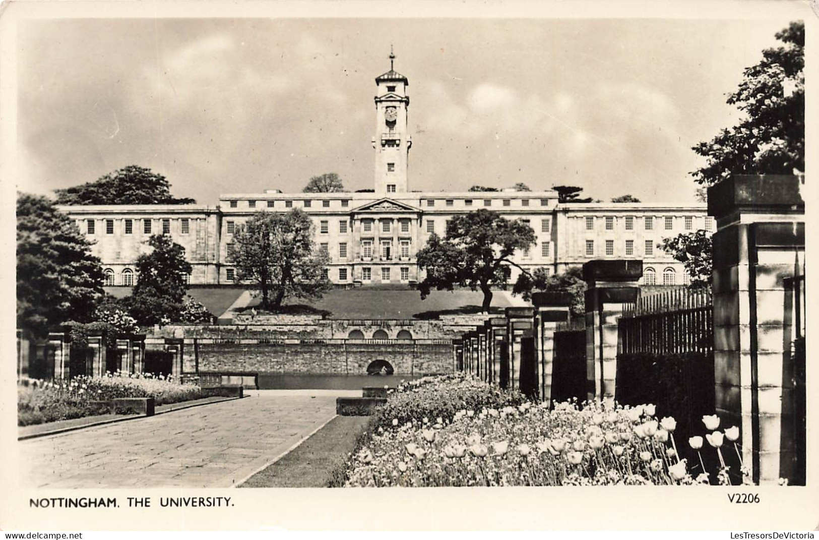 ROYAUME-UNI - Nottingham The University - Vue Générale De L'université - Vue De L'extérieur - Carte Postale Ancienne - Nottingham