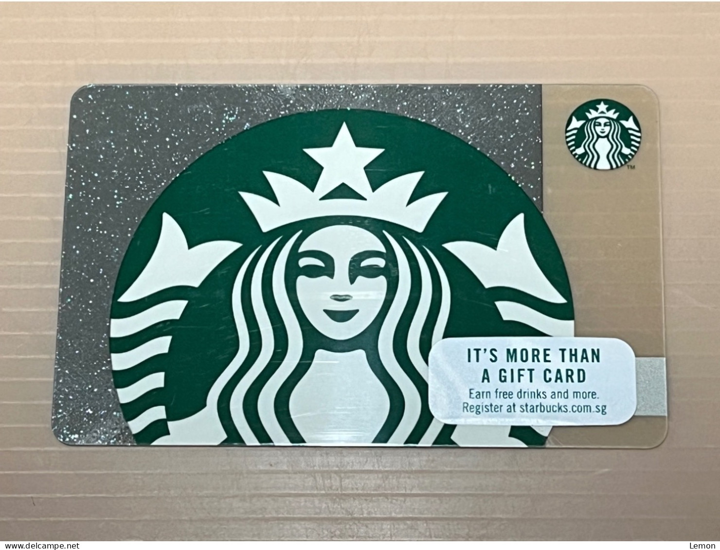 Singapore STARBUCKS Coffee Gift Card, Set Of 1 Used Card - Singapur