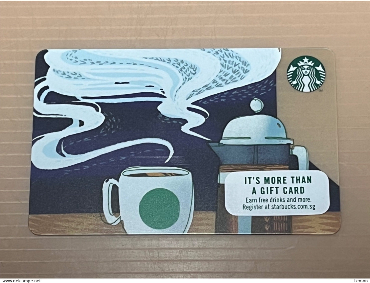 Singapore STARBUCKS Coffee Gift Card, Set Of 1 Used Card - Singapore