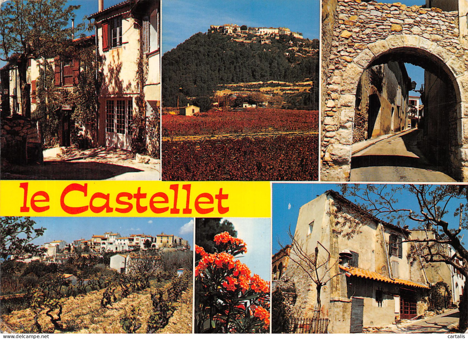 83-LE CASTELLET-N°C-4307-C/0295 - Le Castellet