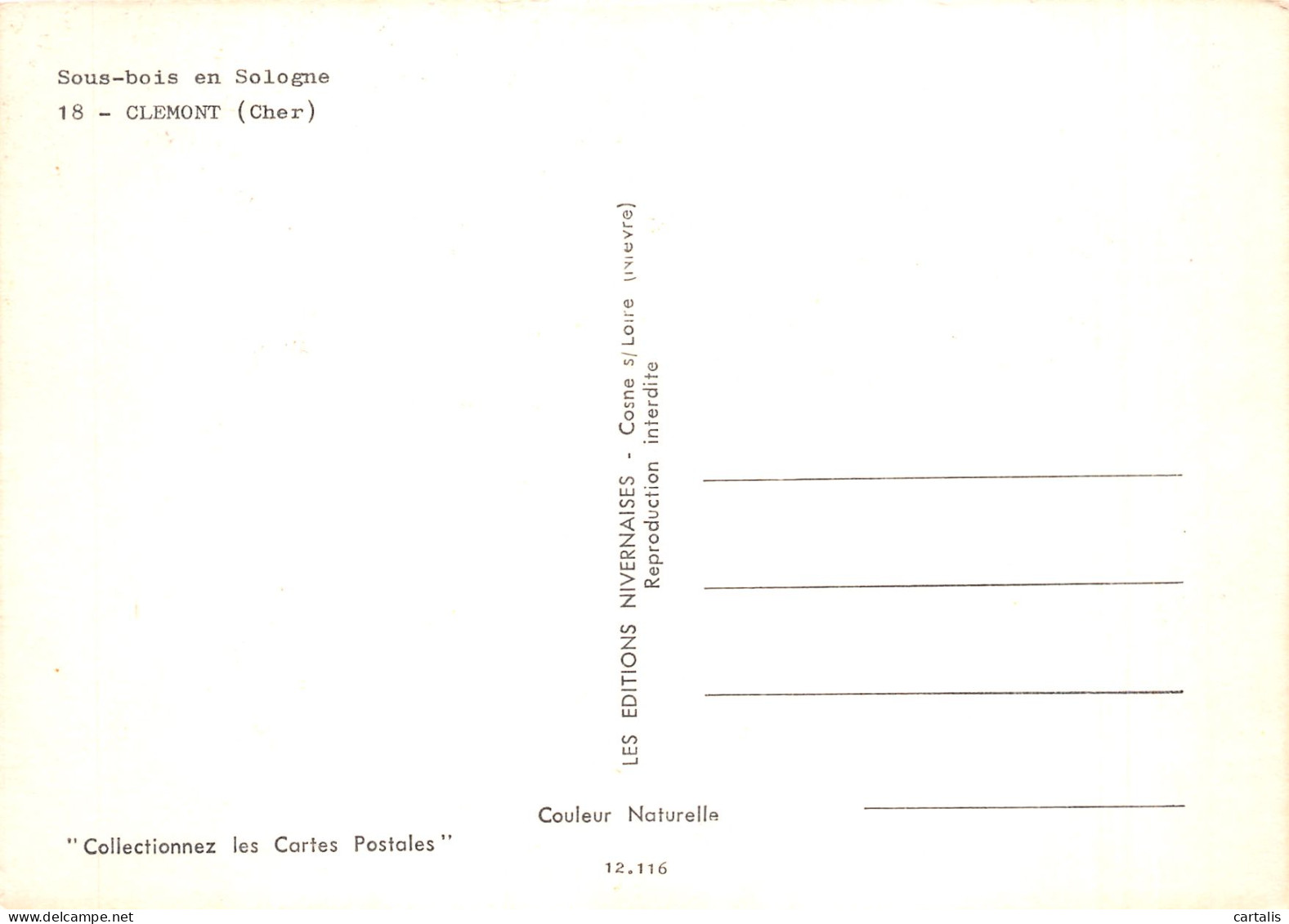 18-CLEMONT-N°C-4308-C/0283 - Clémont