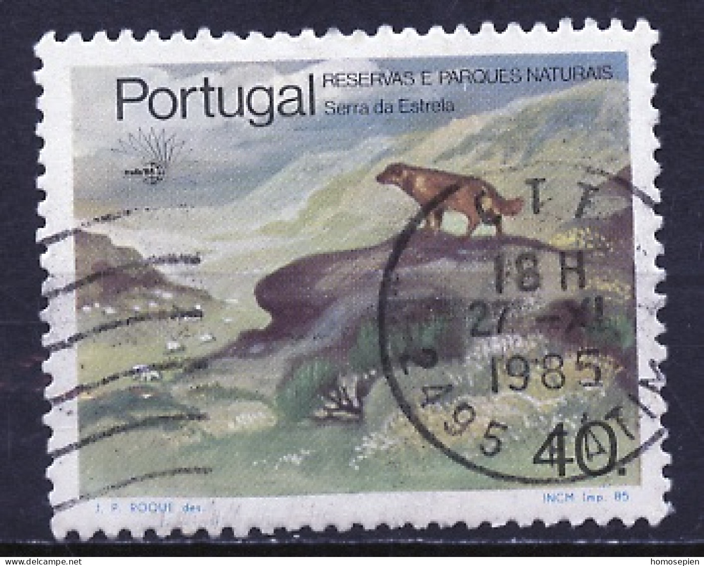 Portugal 1985 Y&T N°1647 - Michel N°1169 (o) - 40e Parc De Serra Da Estrela - Used Stamps