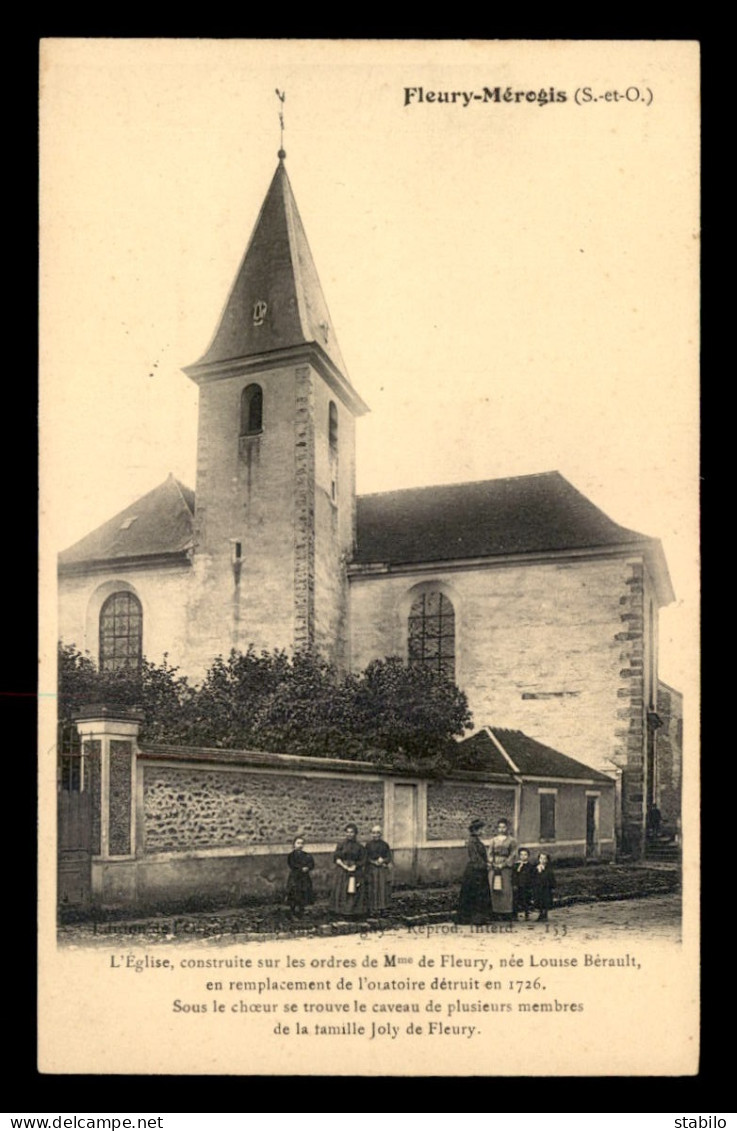 91 - FLEURY-MEROGIS - L'EGLISE - Fleury Merogis