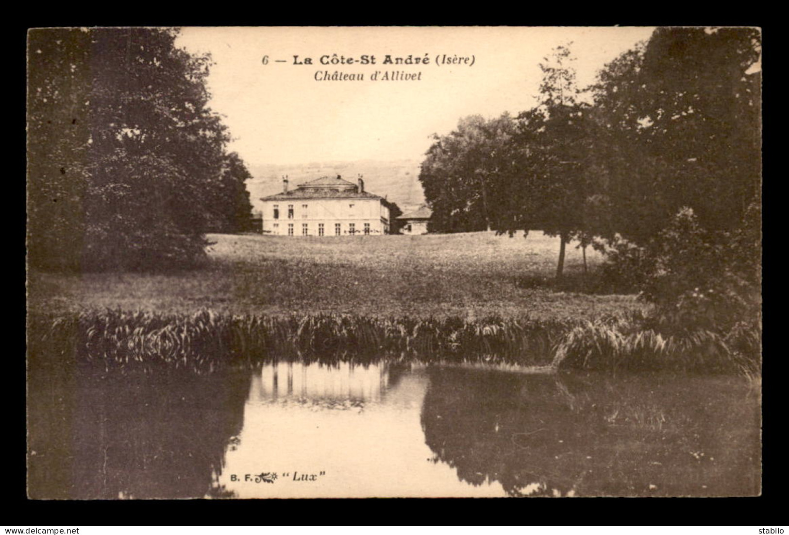 38 - LA COTE-ST-ANDRE - CHATEAU D'ALLIVET - La Côte-Saint-André