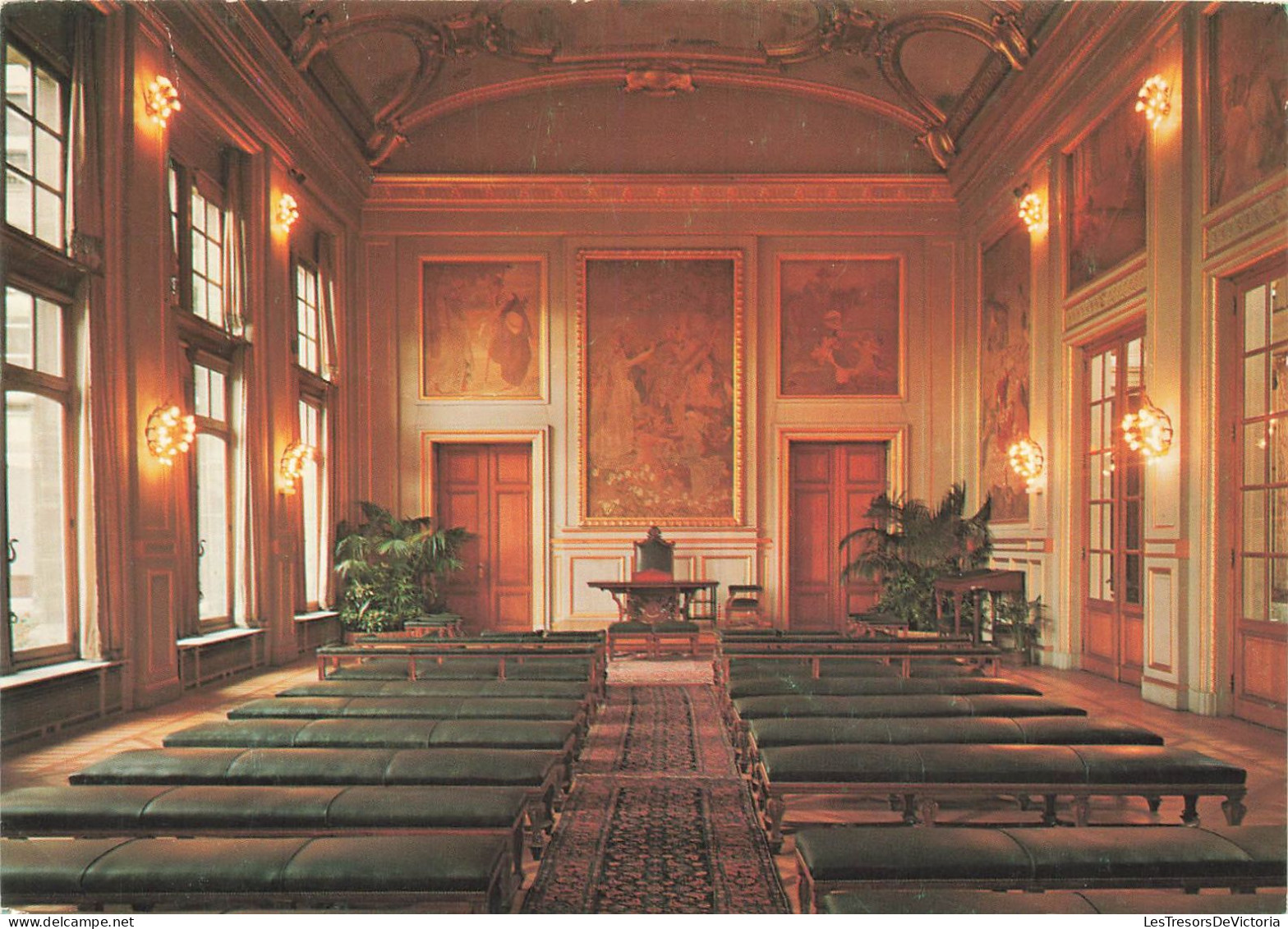 BELGIQUE - Saint Gilles -  Salle Des Mariages De L'hôtel De Ville - Colorisé - Carte Postale - St-Gilles - St-Gillis