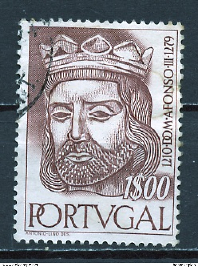 Portugal 1955 Y&T N°821 - Michel N°839 (o) - 1e Alphonse III - Gebraucht