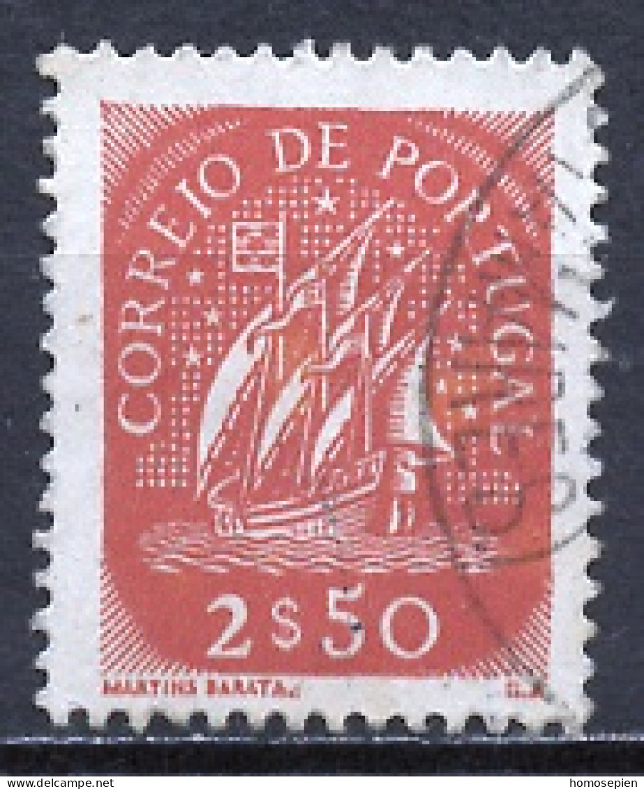 Portugal 1943 Y&T N°638 - Michel N°656 (o) - 2,50e Caravelle - Usati