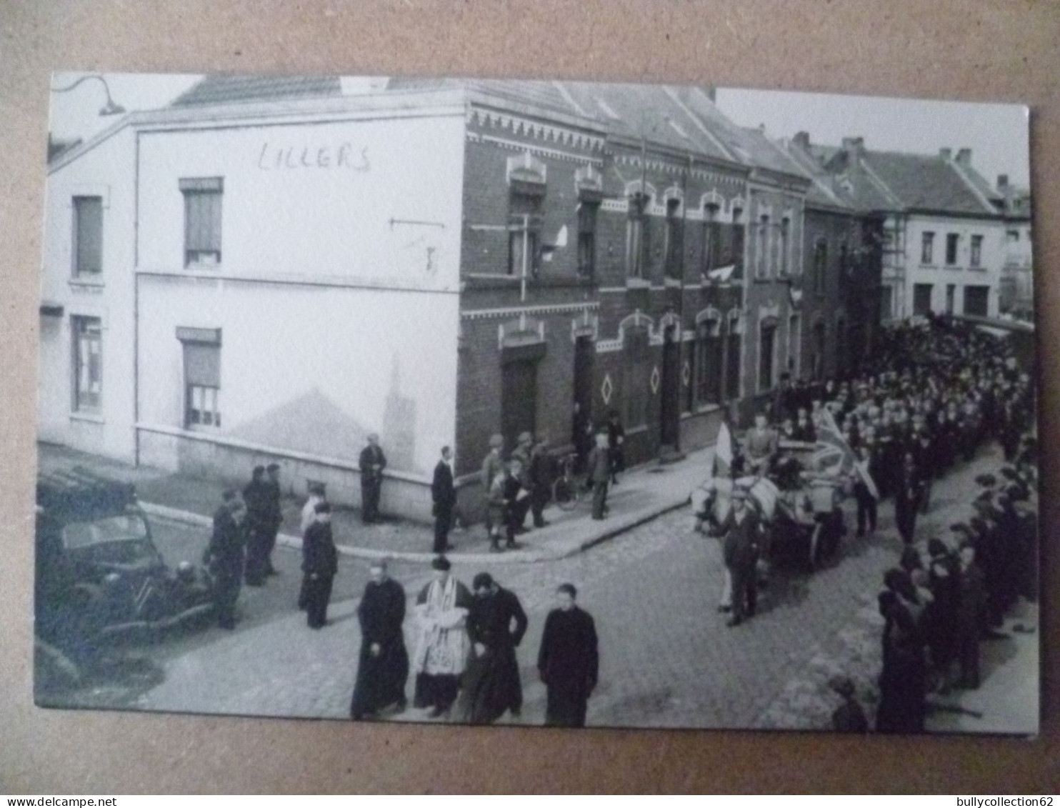 SELECTION -  LILLERS   -  CARTE PHOTO  -  Funéraille De Maurice RANSART  En 1944. - Lillers