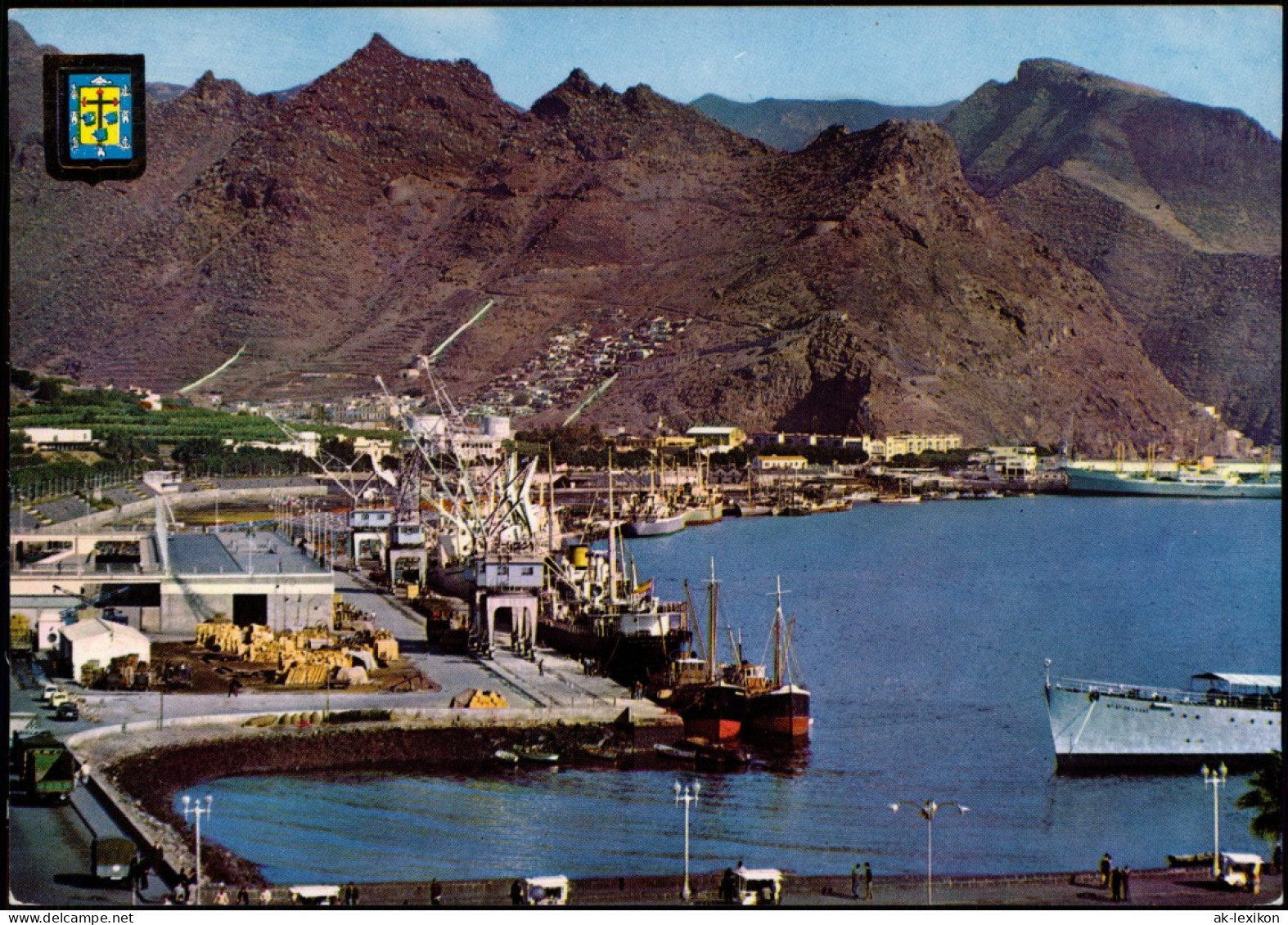 Postales Santa Cruz De Tenerife Hafen Partie, Quai Rivera 1974 - Altri & Non Classificati