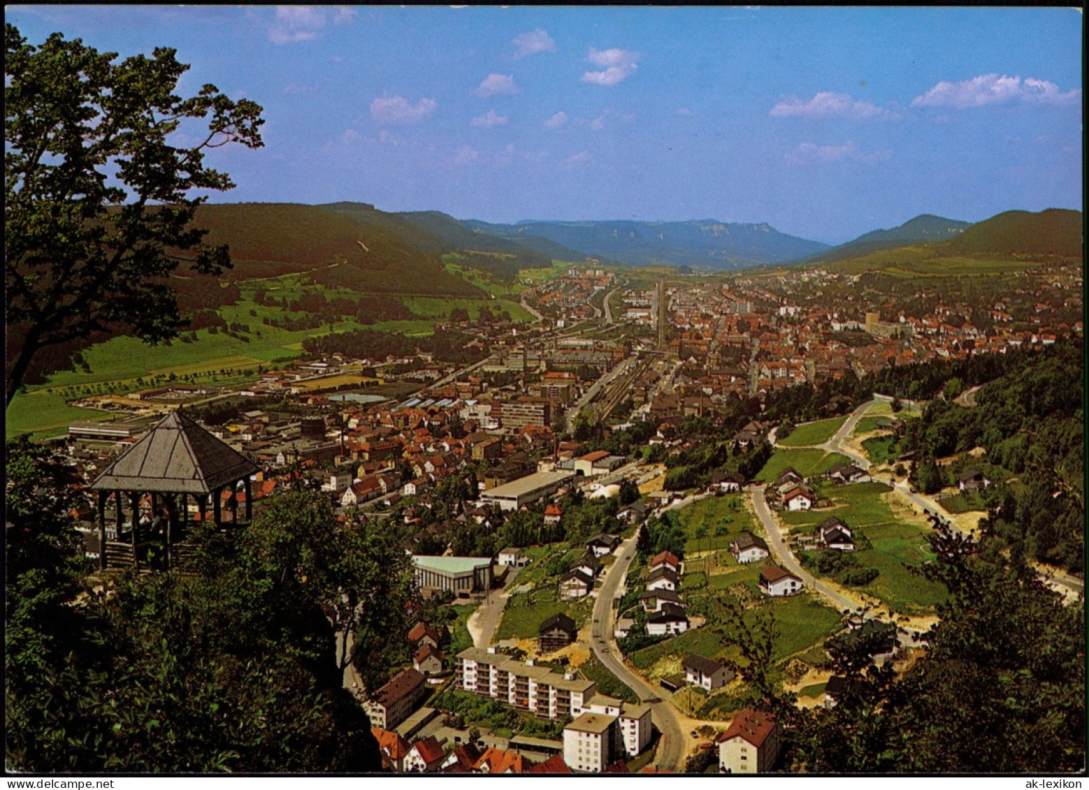 Ebingen-Albstadt Panorama-Ansicht Gesamtansicht Totalansicht 1990 - Albstadt