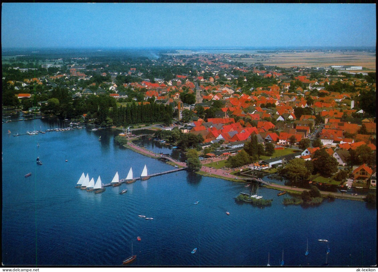 Ansichtskarte Steinhude-Wunstorf Luftaufnahme Steinhude Am Meer Luftbild 1983 - Wunstorf