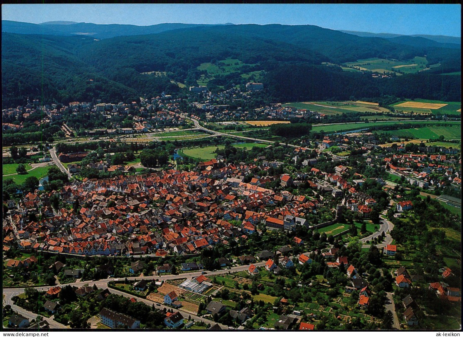 Bad Sooden-Bad Sooden-Allendorf Luftbild Luftaufnahme Der Perle Im Werratal 1970 - Bad Sooden-Allendorf