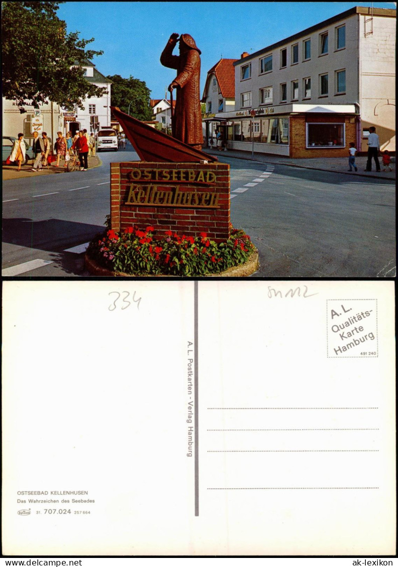 Ansichtskarte Kellenhusen (Ostsee) Ortsansicht Straßen-Ansicht 1970 - Kellenhusen