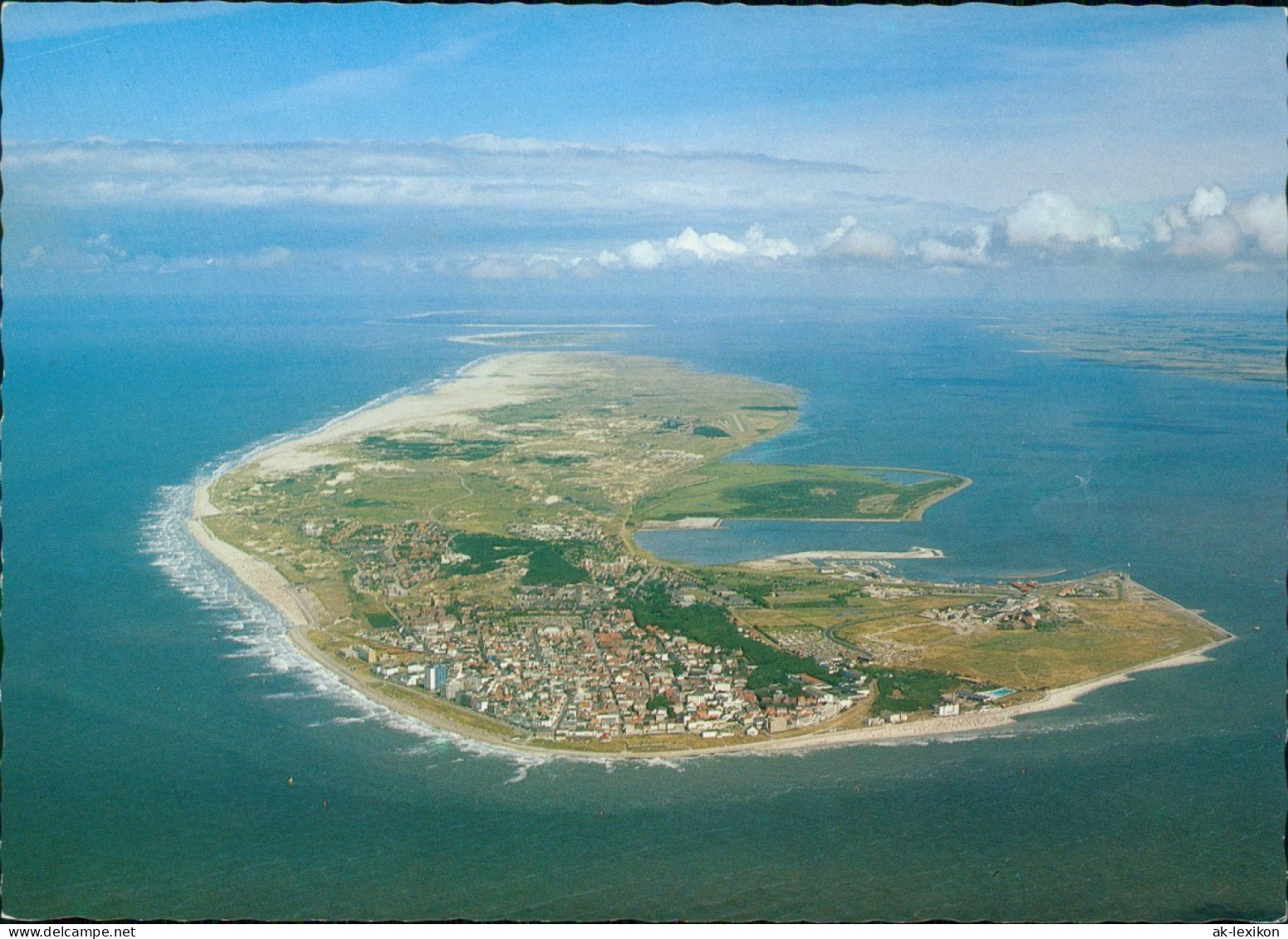 Ansichtskarte Norderney Luftaufnahme Von Westen Nordseeheilbad Norderney 1970 - Norderney