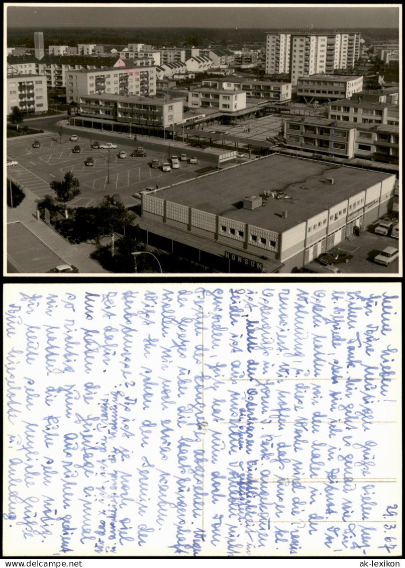 Haßloch-Rüsselsheim Neubausiedling Mit Konsum Einkaufszentrum Nord 1967 Foto - Rüsselsheim