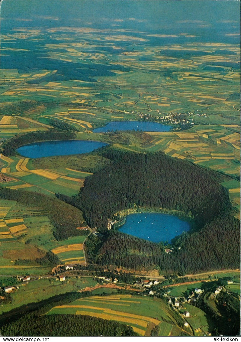 Ansichtskarte Gemünden-Daun Gemündener Maar 1971 - Daun