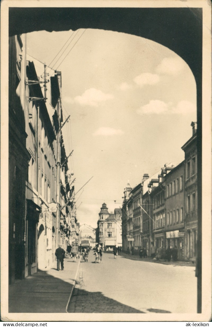 Ansichtskarte Crimmitschau Silberstraße 1955 - Crimmitschau