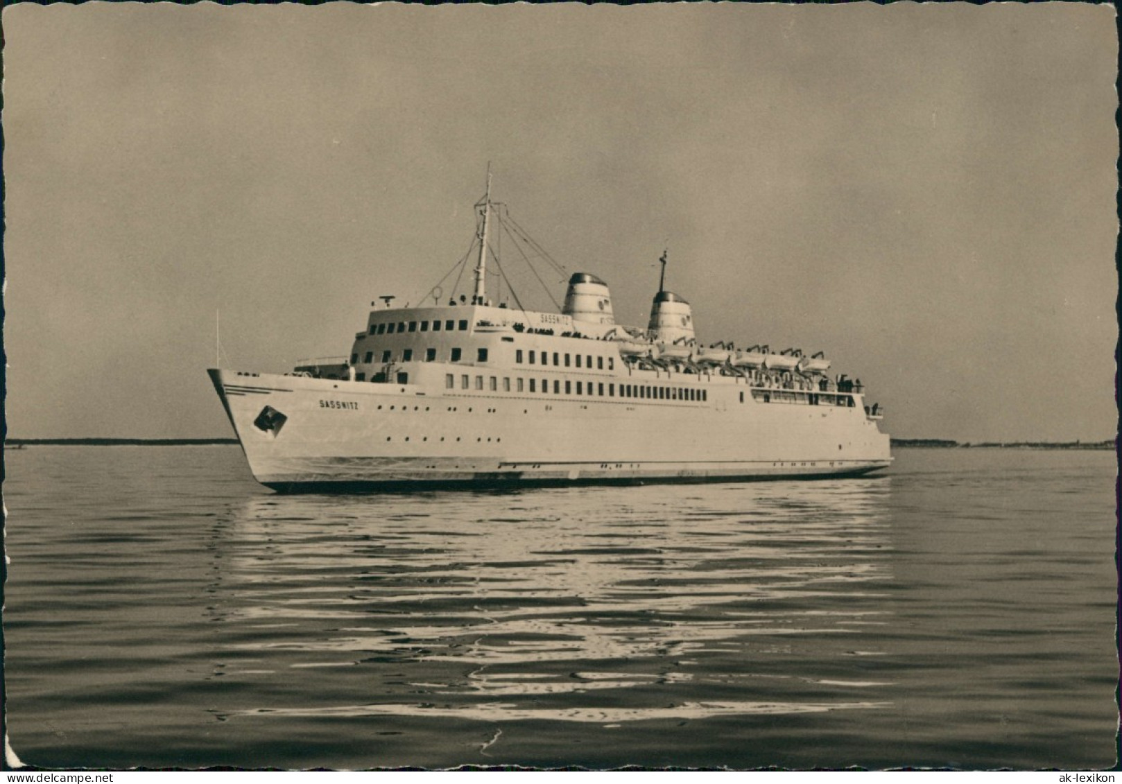 Ansichtskarte Sassnitz Fährschiff SASSNITZ 1969 - Sassnitz