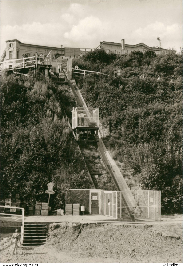 Ansichtskarte Sellin Fahrstuhl Zum Strand, Fotokarte 1967 - Sellin