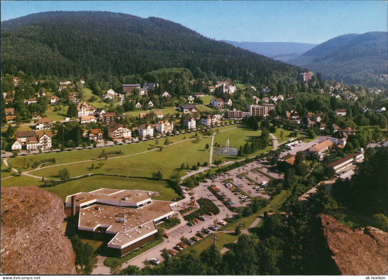 Ansichtskarte Bad Herrenalb Panorama-Ansicht Ort Im Schwarzwald 1980 - Bad Herrenalb