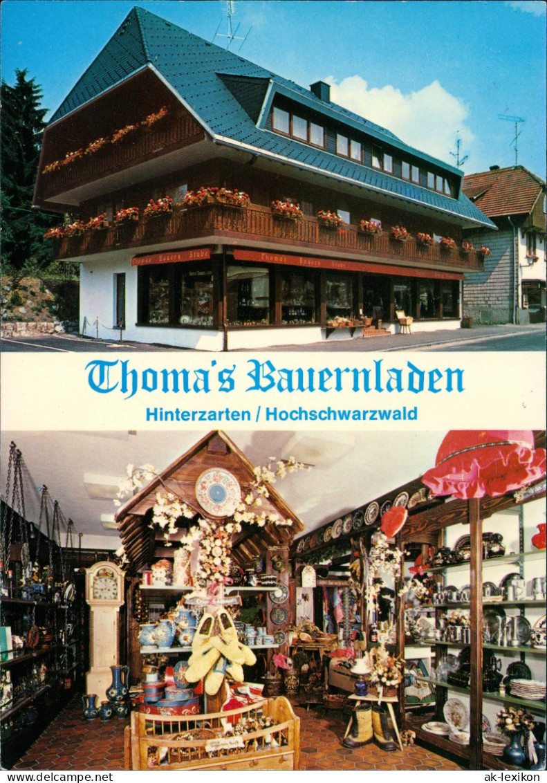 Hinterzarten Choma's Bauernladen Freiburger Straße 10 Und Kirchplatz 1962 - Hinterzarten