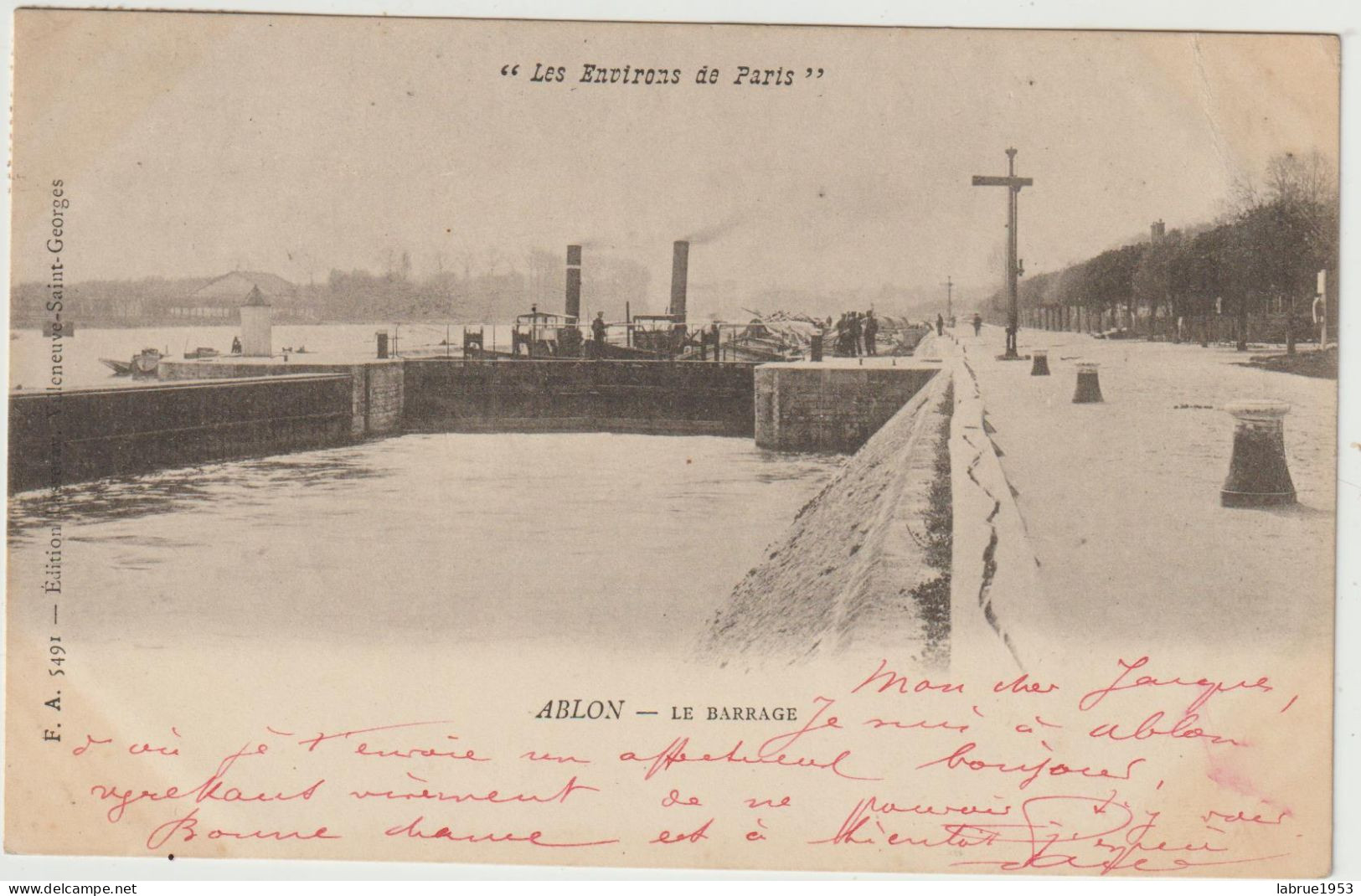 Ablon - Le Barrage  - (G.1944) - Ablon Sur Seine