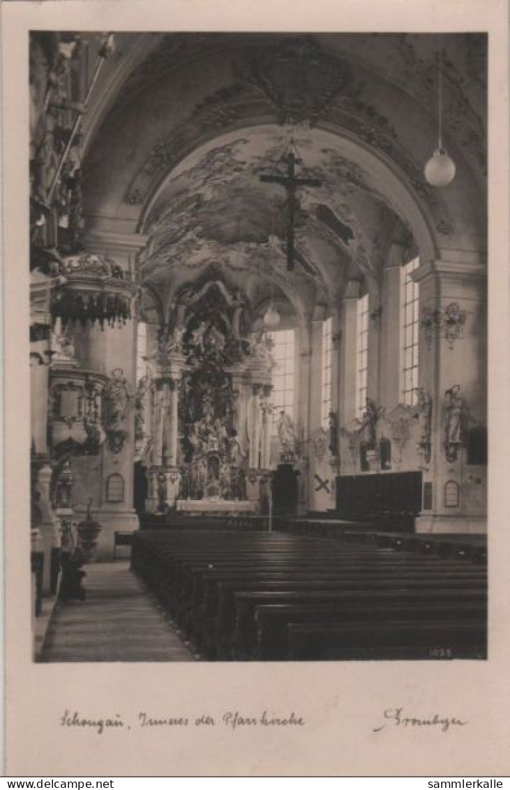 69243 - Schongau - Inneres Der Pfarrkirche - Ca. 1950 - Weilheim