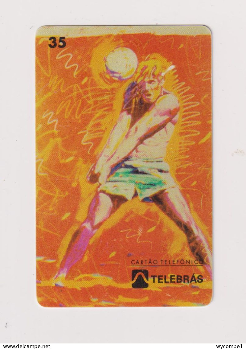 BRASIL -   Olympic Volleyball Inductive Phonecard - Brasil