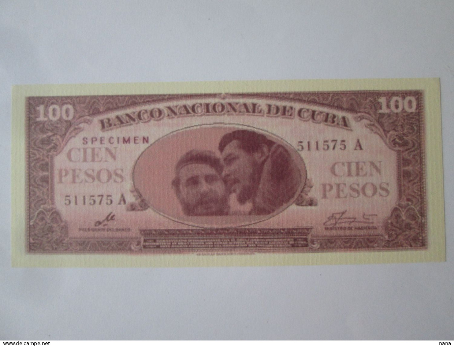 Cuba 100 Pesos Fantaisie BilletSpecimen Fidel Castro Et Che Guevara/Specimen Fantasy Banknote Fidel Castro & Che Guevara - Kuba