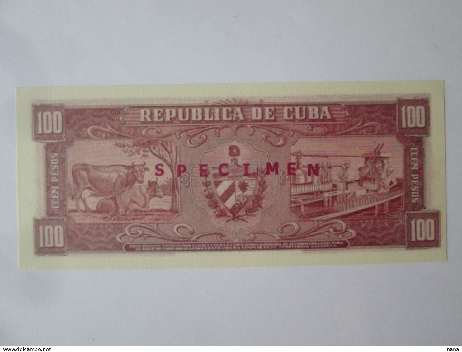 Cuba 100 Pesos Fantaisie BilletSpecimen Fidel Castro Et Che Guevara/Specimen Fantasy Banknote Fidel Castro & Che Guevara - Cuba